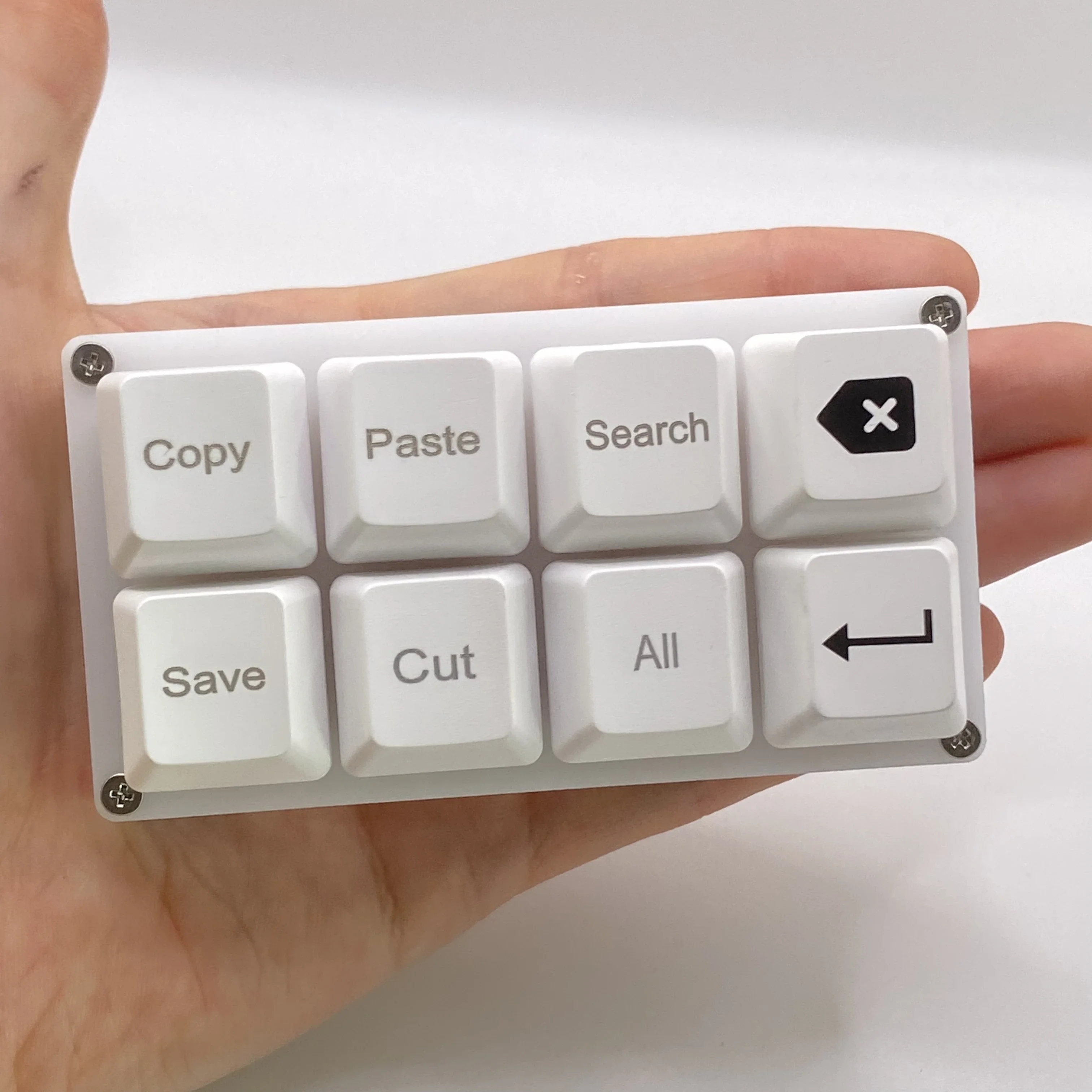

8 Keys Small Keypad Work Shortcut Key Keycaps Keyboard One-Handed Mechanical Gaming Keypad Programmable USB Customized Keyboard