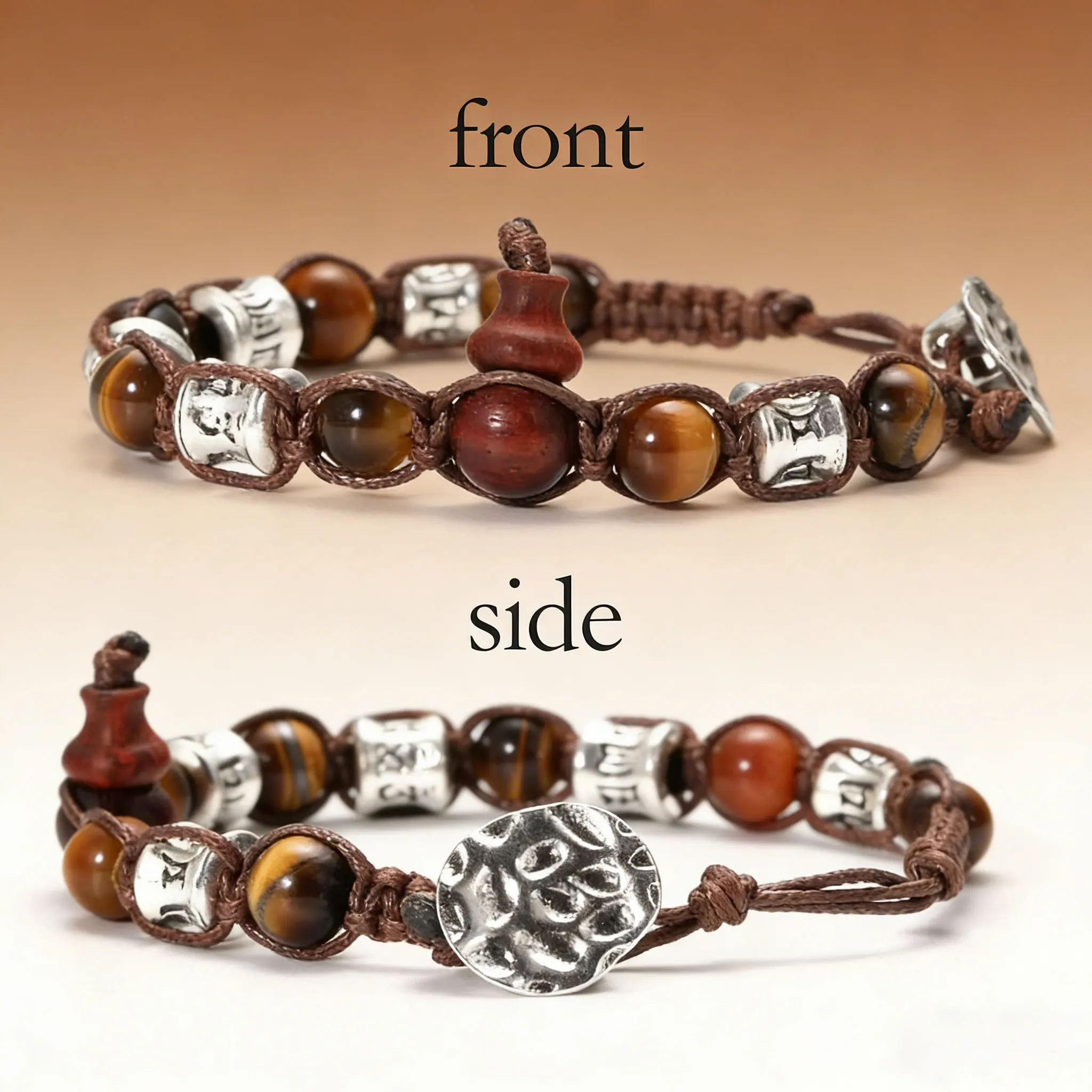 

Naturel stone Tibetan Buddhism Natural Stone Beads Sandalwood Healing Meditation Lucky Prayer Bracelet Jewelry for Women Men