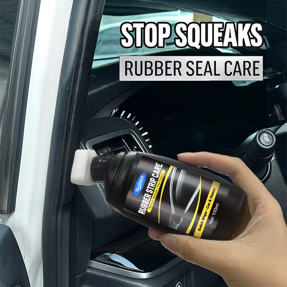 Car Rubber Seal Protectant Stops Squeaks Restores Color Rubber Strip Maintenance Conditioner For Door Window Window Seal