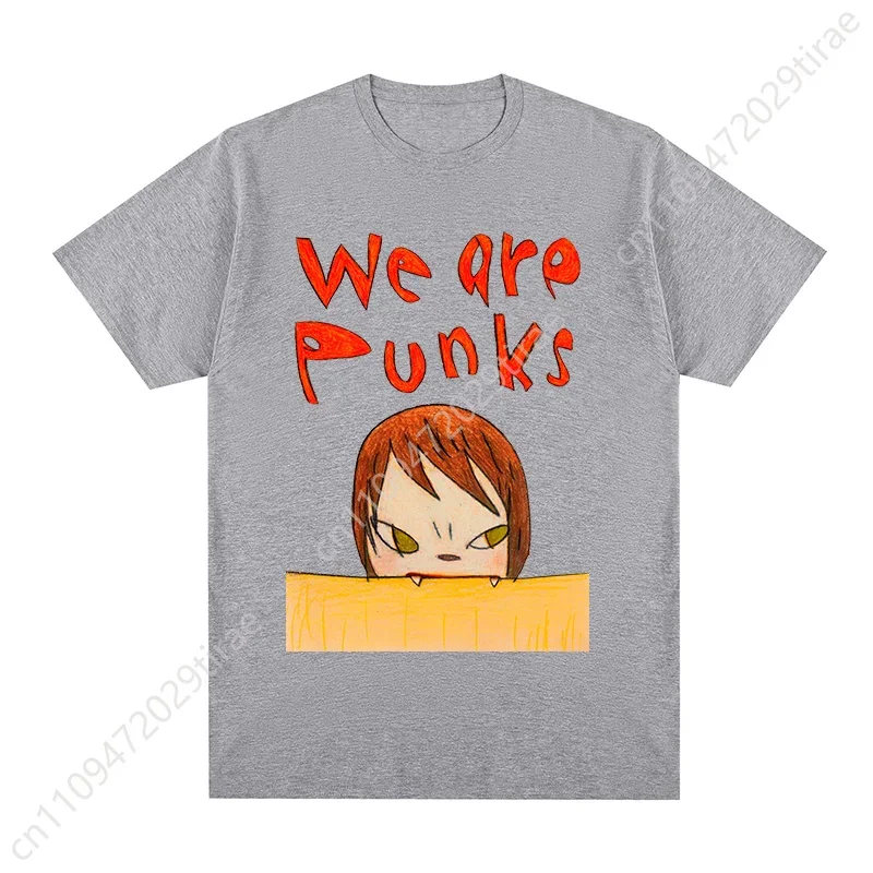 Yoshitomo Nara we are punks t-shirt Cotton Men T shirt New TEE TSHIRT Womens tops