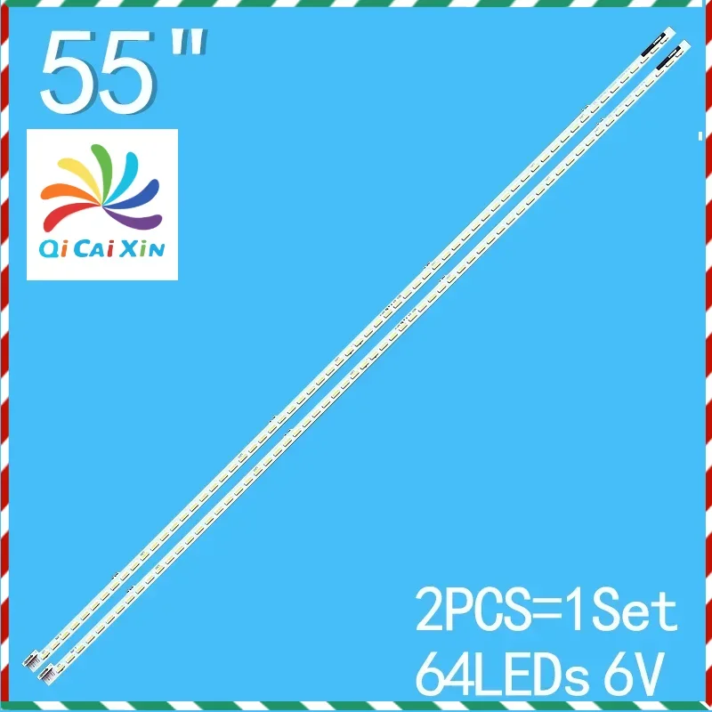 

605MM 2PCS LCD For SONY 55 Inch KDL-55W802A KDL-55W800A KDL-55W805A 6922L-0066A NLAC40225L NLAC40225R LC550EUF FF P2