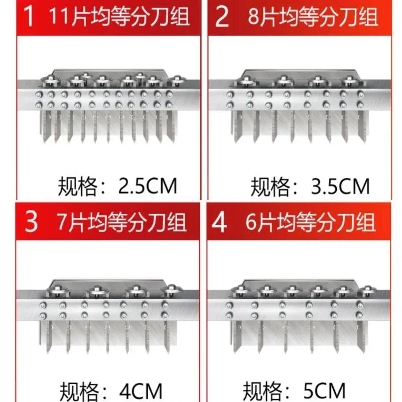 High-Capacity Dicing Machine For Ribs Pig Feet Chicken Duck Fish Dicing Slicing Meat Cutting Machine