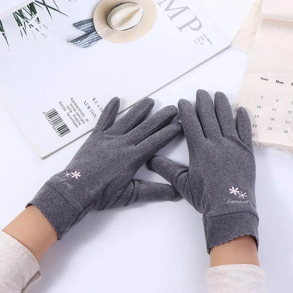 New Autumn Outdoors Rinding German Velvet Driving Women Gloves Touch Screen Gloves Warmer Mittens Rinding Gloves