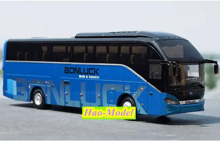 

1:42 For BONLUCK Falcon LX Alloy Metal Model Bus Diecast Kids Toys Boys Birthday Gifts Hobby Display Collection Ornaments Blue