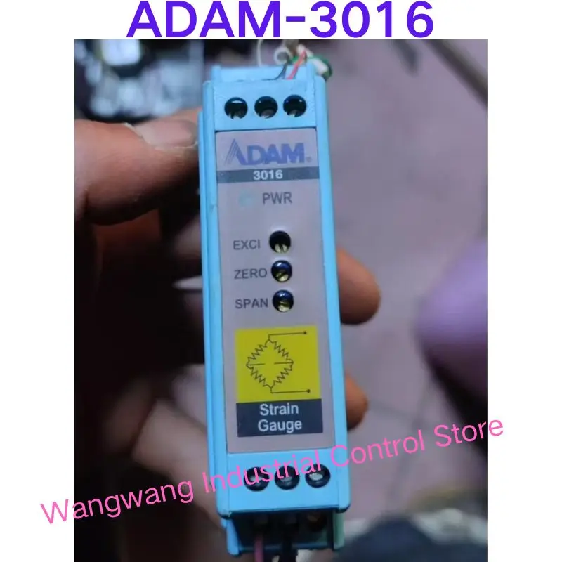Second-hand test OK , ADAM-3016 Isolation Strain Gauge Input Module
