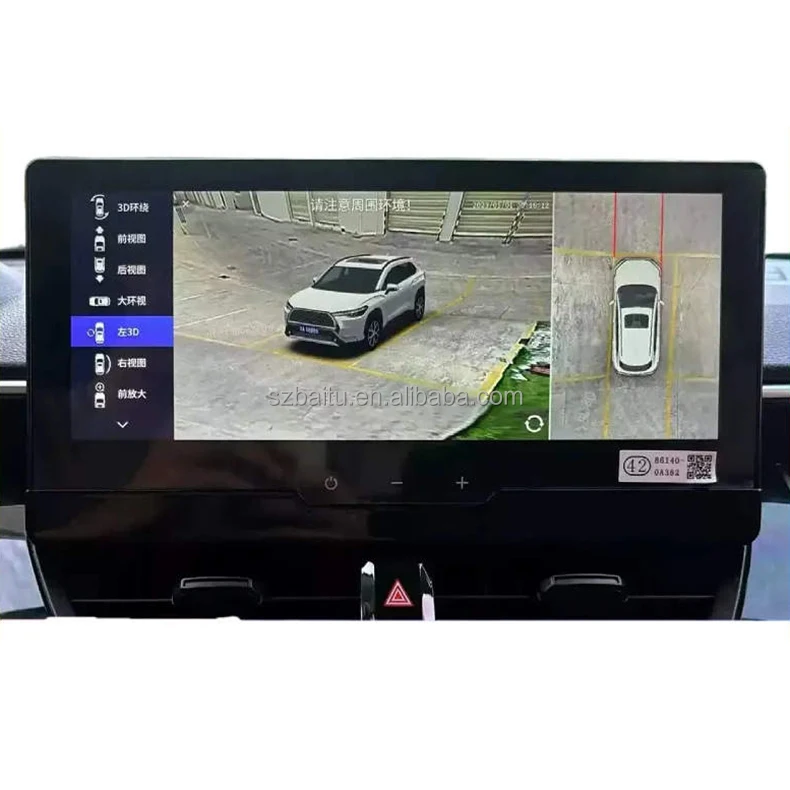 360 Degree Cameras For Toyota Car 360 AVM Car Panoramic Camera Module Trajectory Decoder Original Screen Car 360 Degree Camera
