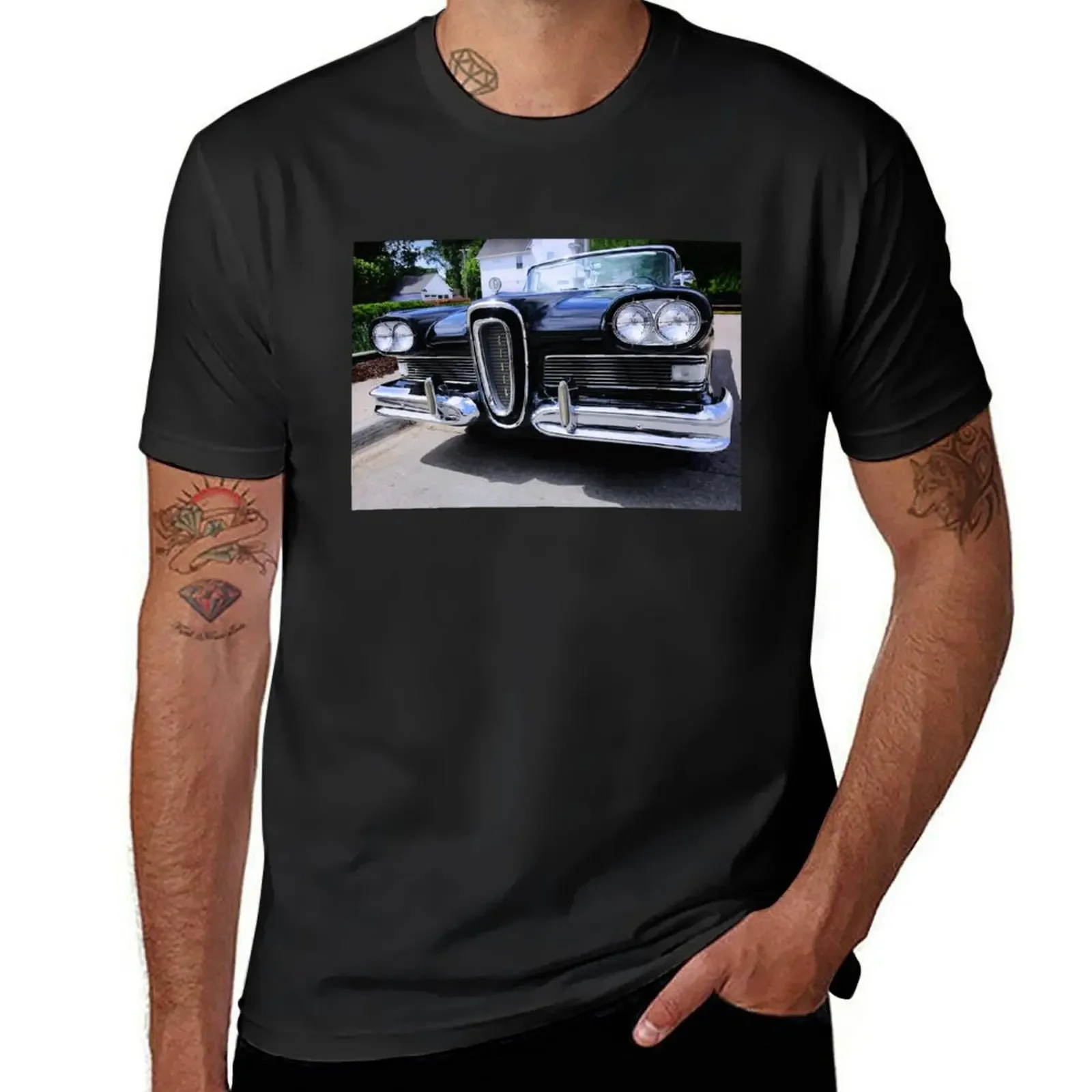 Edsel Pacer Convertible 1958 T-Shirt hippie clothes tees new edition t shirt men