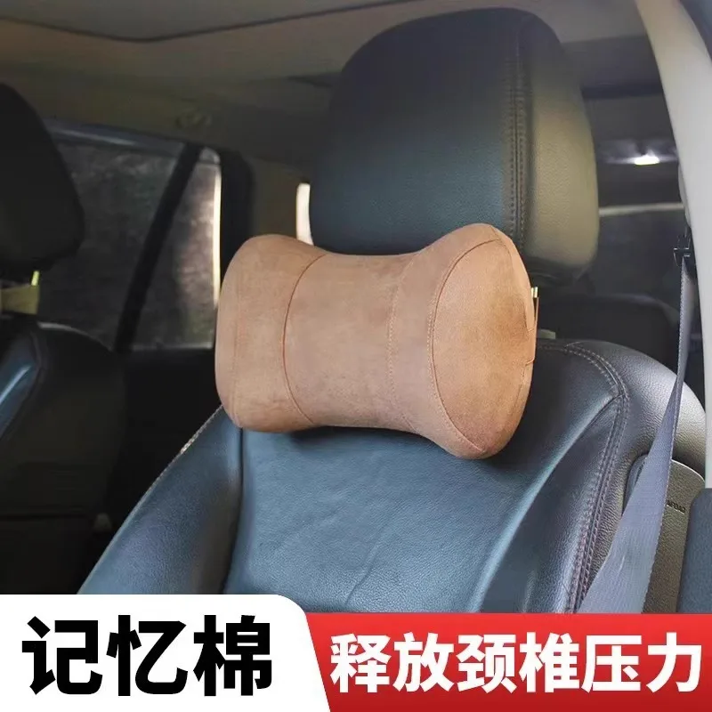 Car Anti-fatigue Headrest Car Comfortable Memory Foam Neck Pillow Car Long Distance Driving Seat Pillow Neck Pillow Accessories