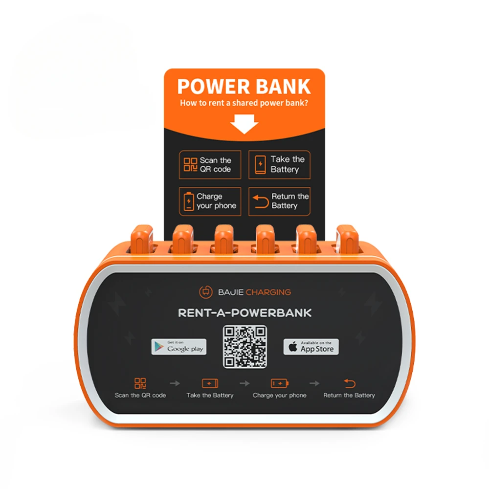 

Phone Charging Station Vending Machine Share Power Bank Rental Charging Station Power Banks with Quick Charging