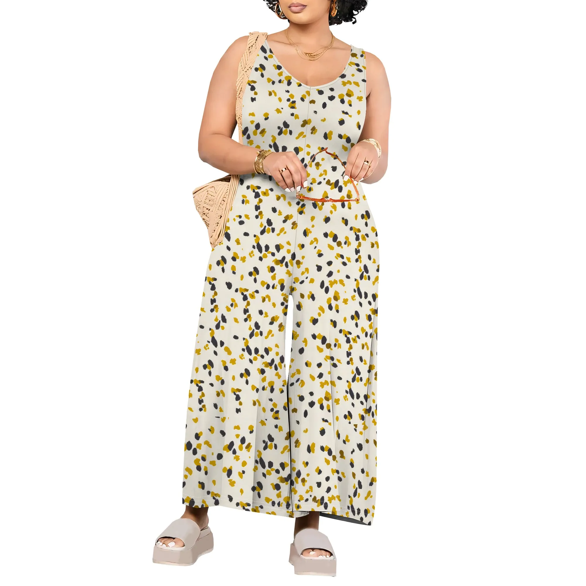 Abiti da donna Abiti estivi da donna 2025 Abiti maxi da donna 2025 Stampa floreale senza maniche Primavera