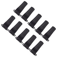 ABSQ-10pcs clamps Original for Baofeng Bf 888s Belt Clip For BF-666S BF-888S uv-b5 b6 6r Retevis H-777 Radio Walkie Talkie