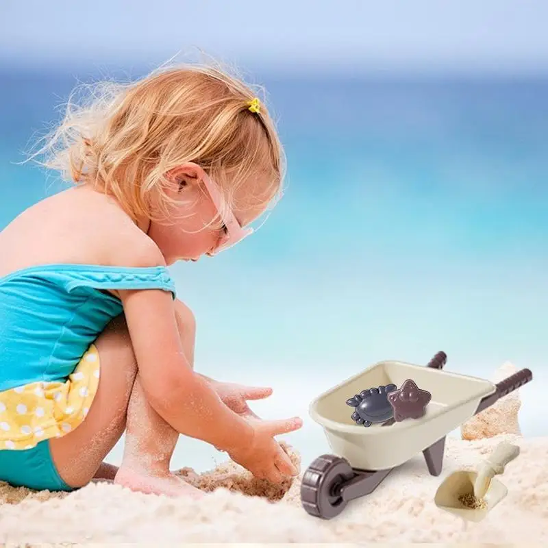 Strandspeelgoed 20x Zandkasteelkit met mallen Leuke reisspellen Draagbare kinderbenodigdheden Speelset voor warm weer voor verzamelen op reis