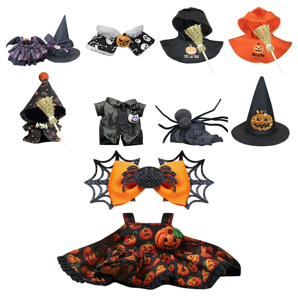 Leuk ontwerp Halloween kostuum aankleden babykleding heks pompoen rok schedel sjaal feestpak Halloween Spider pompoen hoed