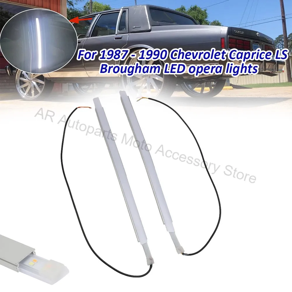 Para 1987 1988 1989 1990 Chevrolet Caprice LS Brougham LED luces de ópera pieza de repuesto