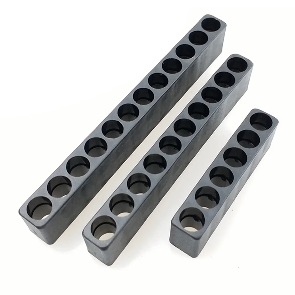 6/10/11/12 Holes Hex Shank Screwdriver Bit Holder Plastic Screwdriver Head Storage Drill Bit Stand Power Tool Accessories