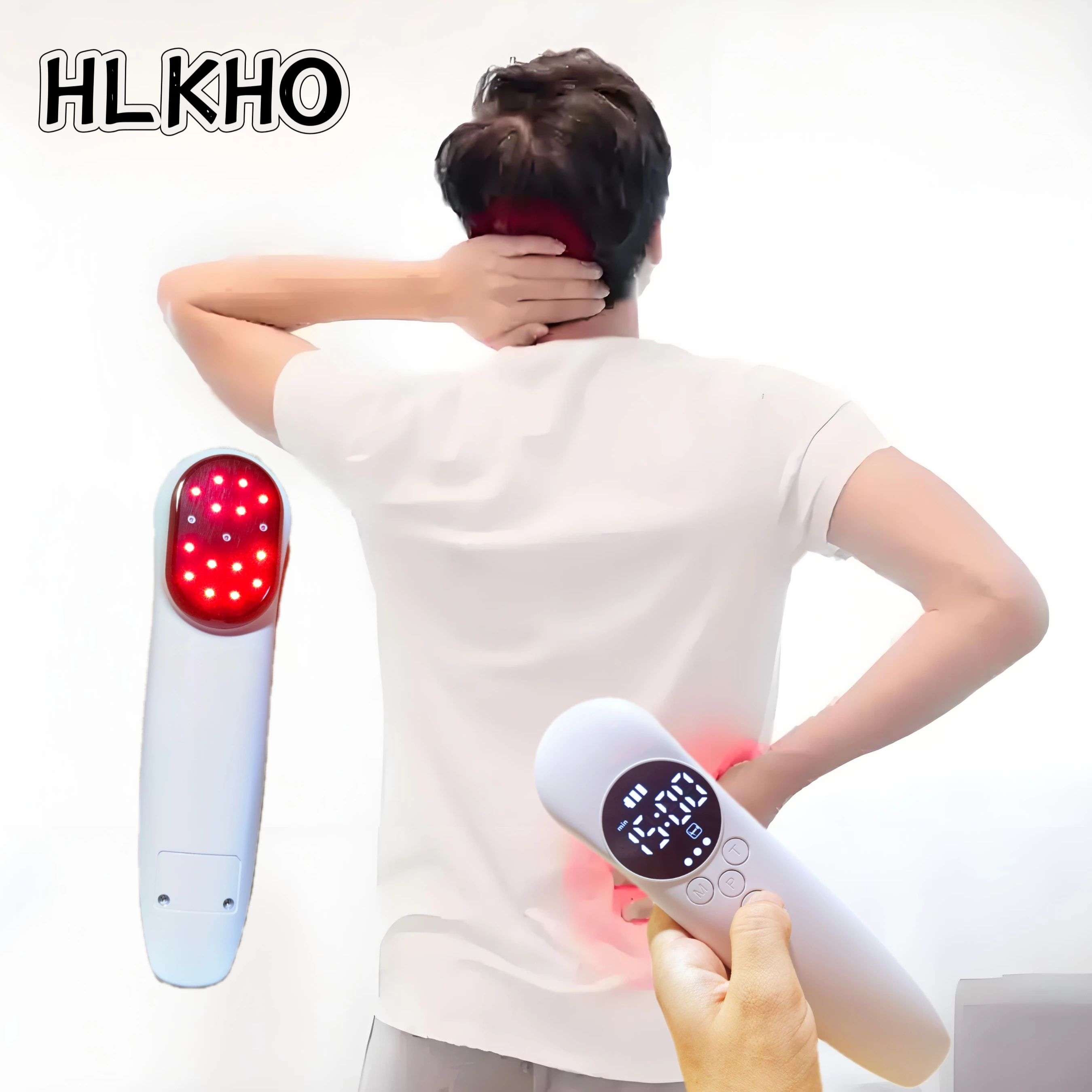 

HLKGO 650nm 808nm Clinical Laser - 17 Diodes Design for Reducing Inflammation and Healing Sports Injuries in People & Animals