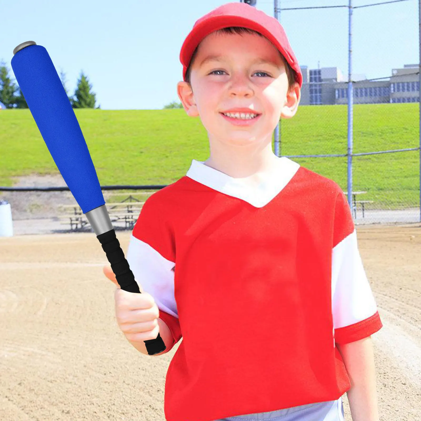 1Set Baseball Set Soft Material Lightweight Ball Bright Colors Indoor Outdoor Training Equipment Sports Fun