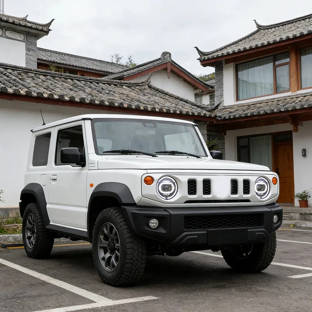 For For Suzuki Jimny 2019-2023 Car Front Lamps Assembly Upgrade Dynamic LED Startup Effect Headlights Plug and Play Accessories