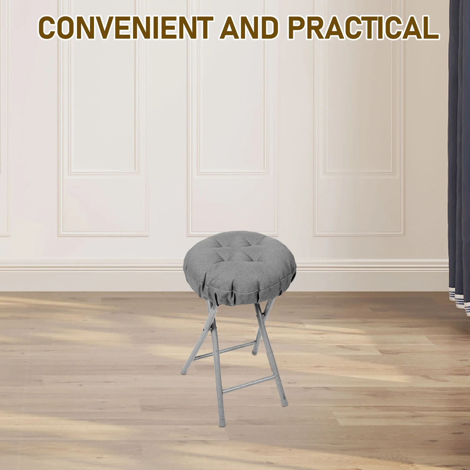 أغطية البراز المستديرة لمط مطاطا سميكة وسادة مقعد وسادة للمنزل بار المطبخ قابل للغسل عدم الانزلاق حماية 30 سنتيمتر #2