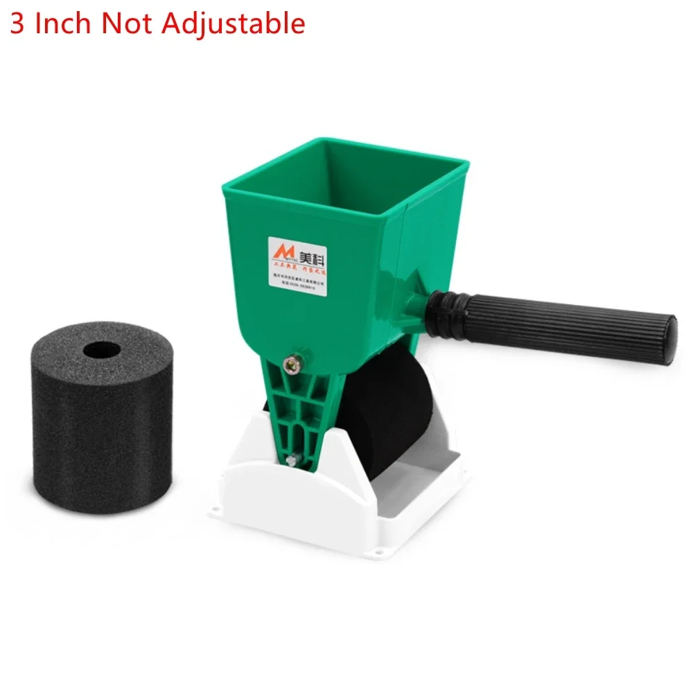 3/6 인치 수동 롤러 유형 접착제 애플리케이터 고효율 스폰지 롤러 대용량 저장 탱크 빠른 코팅 접착제 도구