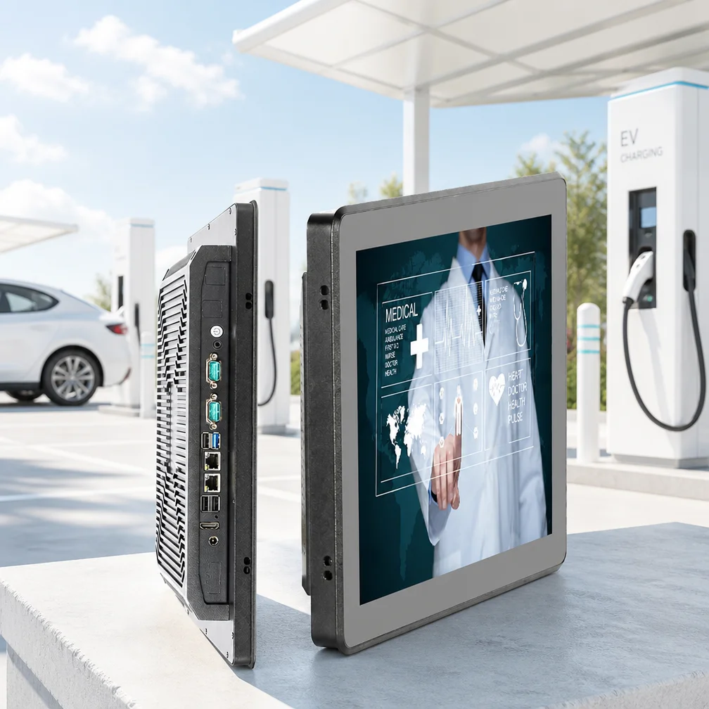 Bestview 15 17 Inch Industrial Touch Screen Embedded Open Frame Panel Pc All in One Computer