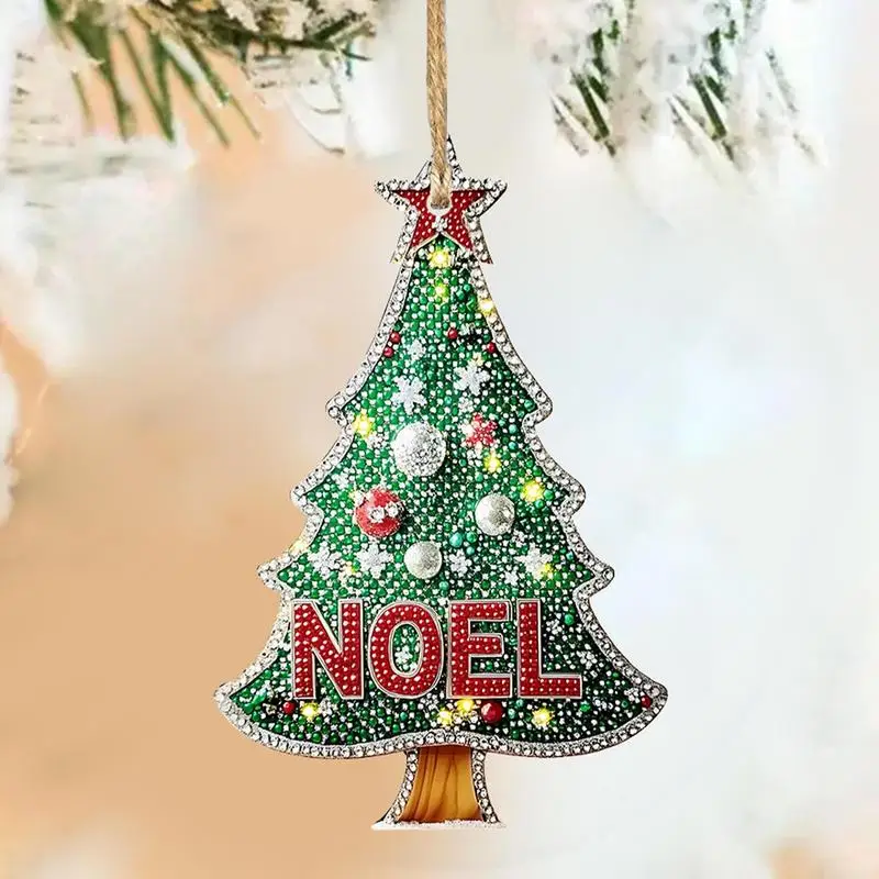 Christmas Cartoon Santa Claus Pendant Christmas Tree Hanging Oranment New Year 2025 Gift Xmas Tree Decoration for Home Decor