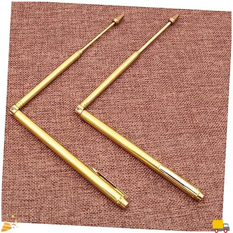 1 Piece Pen Shape Ruler Divining Rods For Water Metal Detector Stick Antenna Durable Divining Tool Ruler view 2