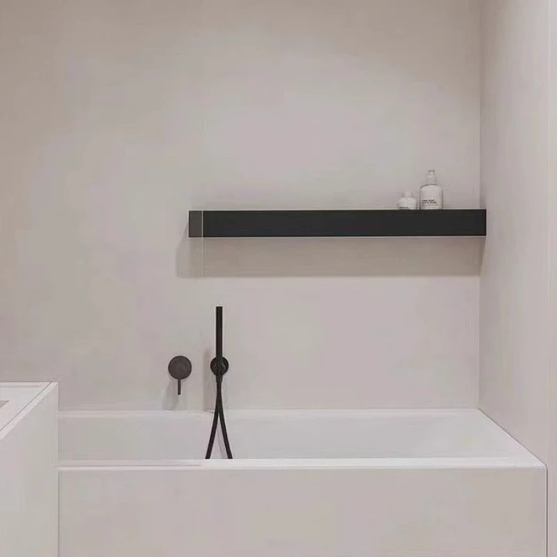 Wall Hanging Bathroom Shelves Stainless Steel Bathroom Accessories Antirust Wall Shelf Moisture Proof Floating Wall Shelves