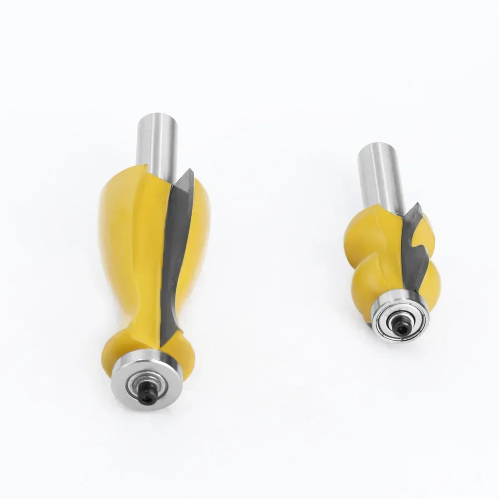 2 PC/Set 12mm 1/2" Shank Legs Foot Mold Router Bits Set Jewelry Box Side Milling Cutters Woodworking Cutter Tenon Milling Cutter