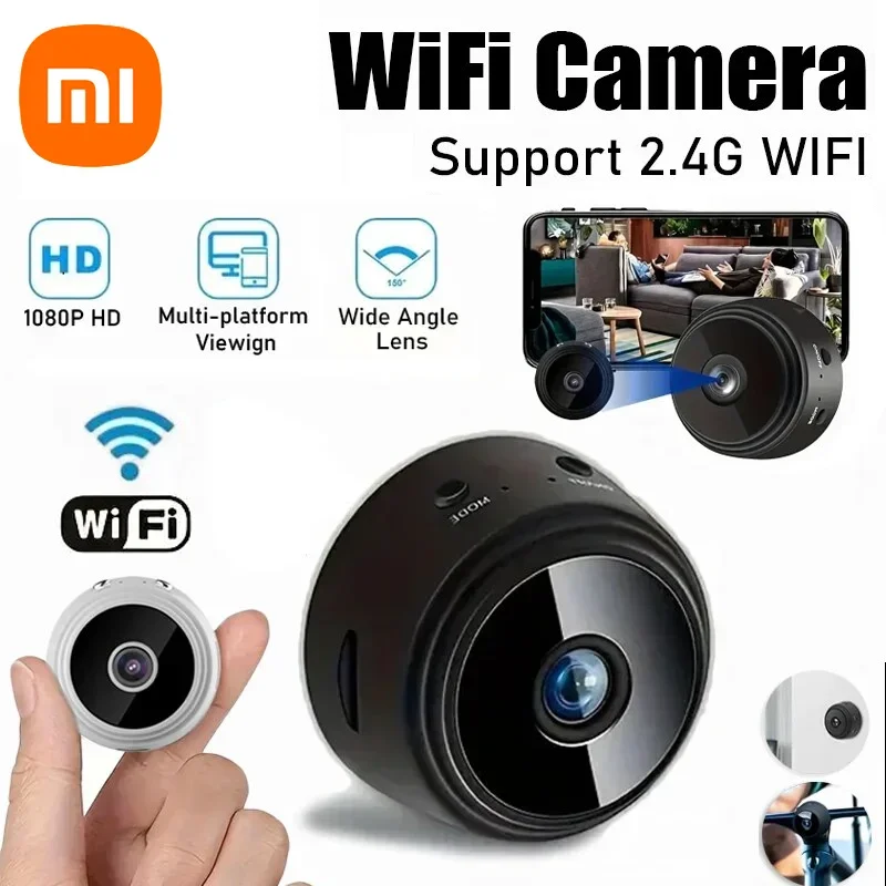 Xiaomi A9 1080p HD IP Mini Camera Micro Wireless WiFi Monitor Camcorders Night Version Video Intelligent Home Security Camera