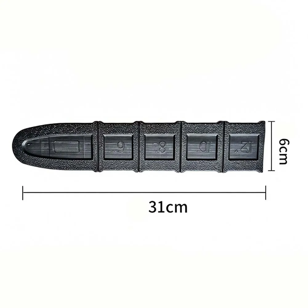 Saw Chain Storage Cover 12 Inch Chainsaw Bar Cover Secure Fit Chainsaw Protector Chainsaw Safety Cover Wear Resistant Material