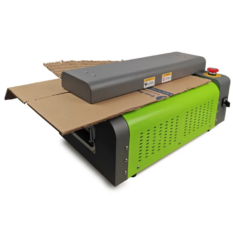 Recycling waste corrugated box box pad shredder for packaging and filling machine