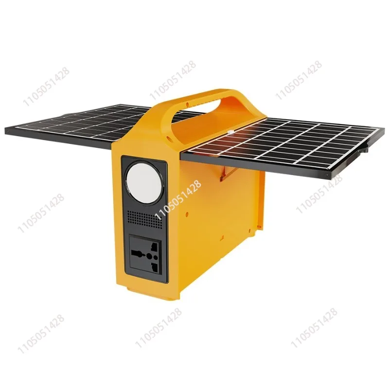 100W energy storage outdoor emergency mobile power 220V/110V high-power household solar energy