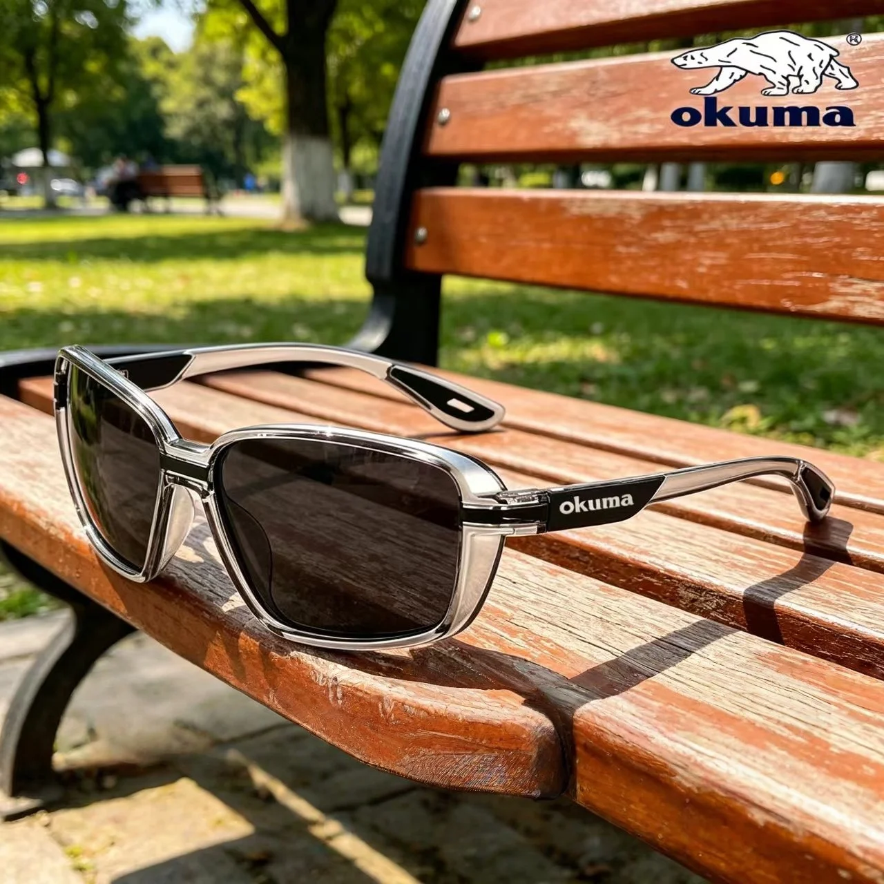 Okuma 26hot item polarized sunglasses UV400 for men and women outdoor hunting fishing, driving bicycles, sunglasses optional box