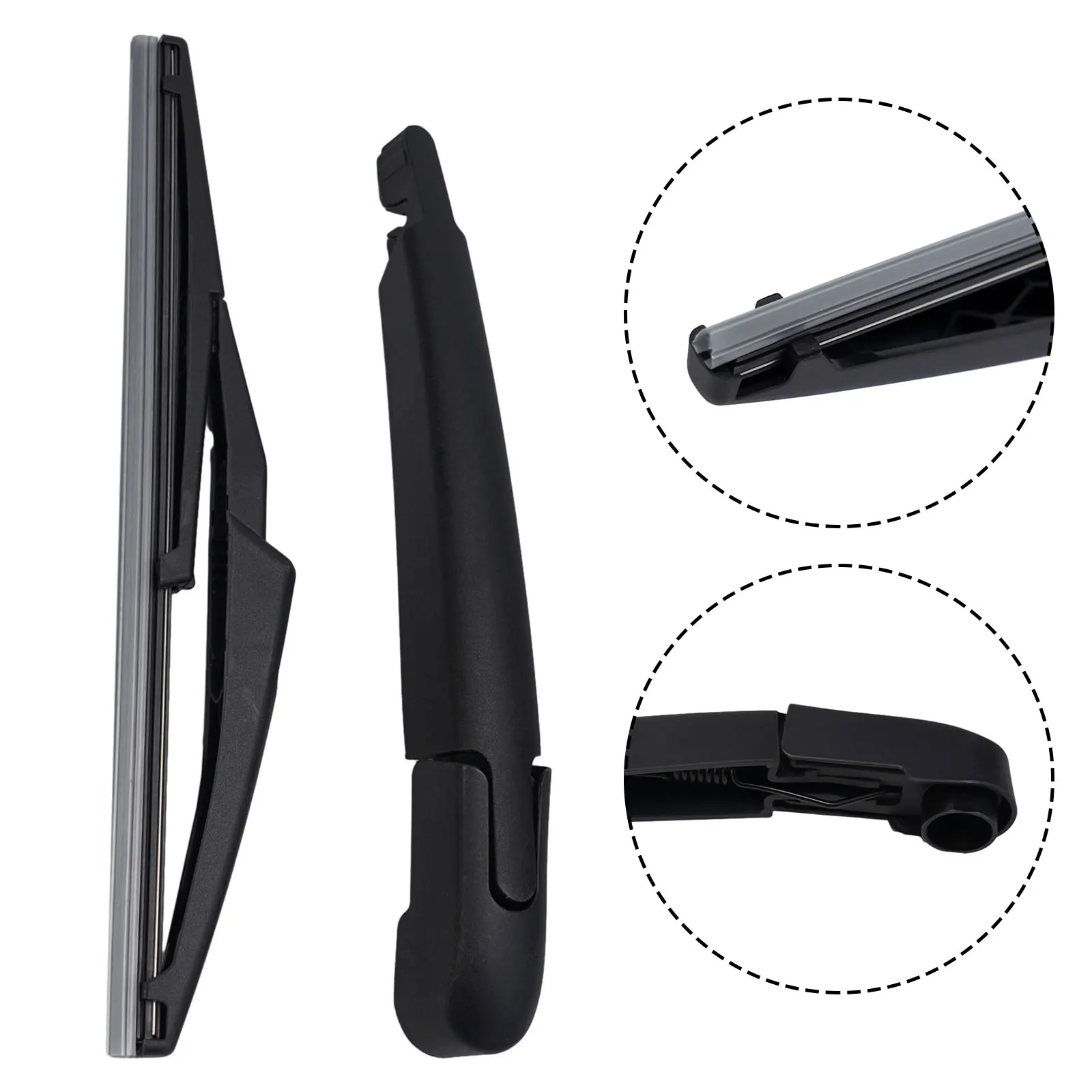 

For Jeep For RENEGADE Rear Window Wiper Blade 68256590AA Replacement for Models 2015 2019 Rear Wiper Set 2 Pieces