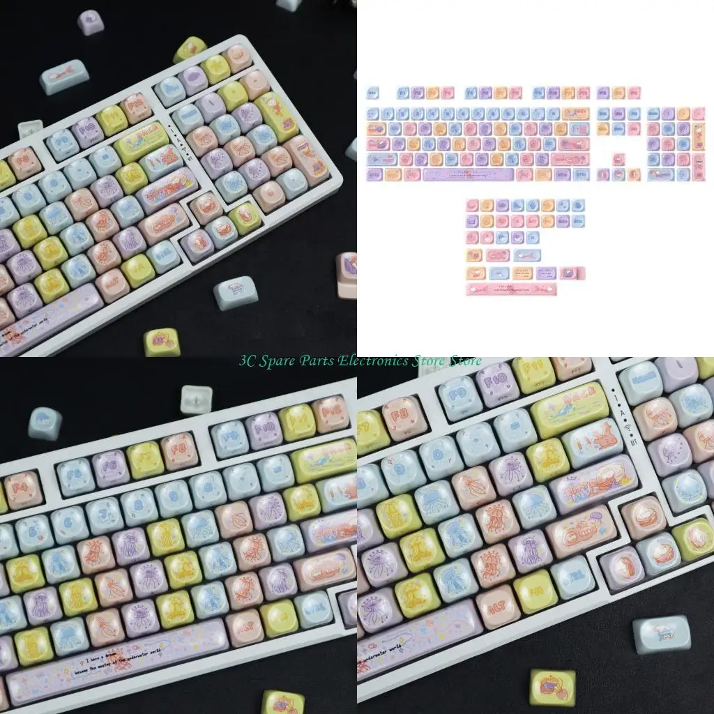 

SZ PBT Keycaps Heat Resistant And AntiFade MOA Height For Mechanical Keyboards