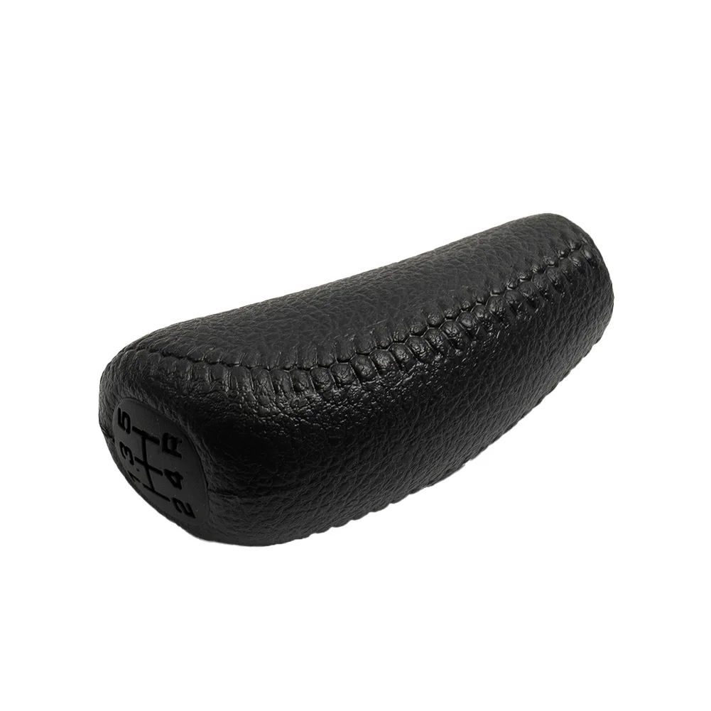 

Новая замена, распродажа, полезная горячая ручка переключения передач, авто 5-скоростной аксессуар, черный, руководство для Honda 94-01, искусственная кожа