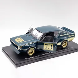 Scala 1/24 Nissan Skyline 2000gt-r 1972 decorazione modello di auto in lega