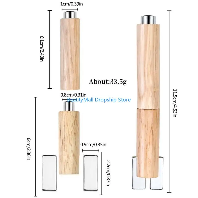 40JD مسمار المغناطيس القطط العين المغناطيس مسمار المغناطيس عصا مسمار المغناطيس أداة القطط العين جل دهان الأظافر قلم مغناطيسي #6