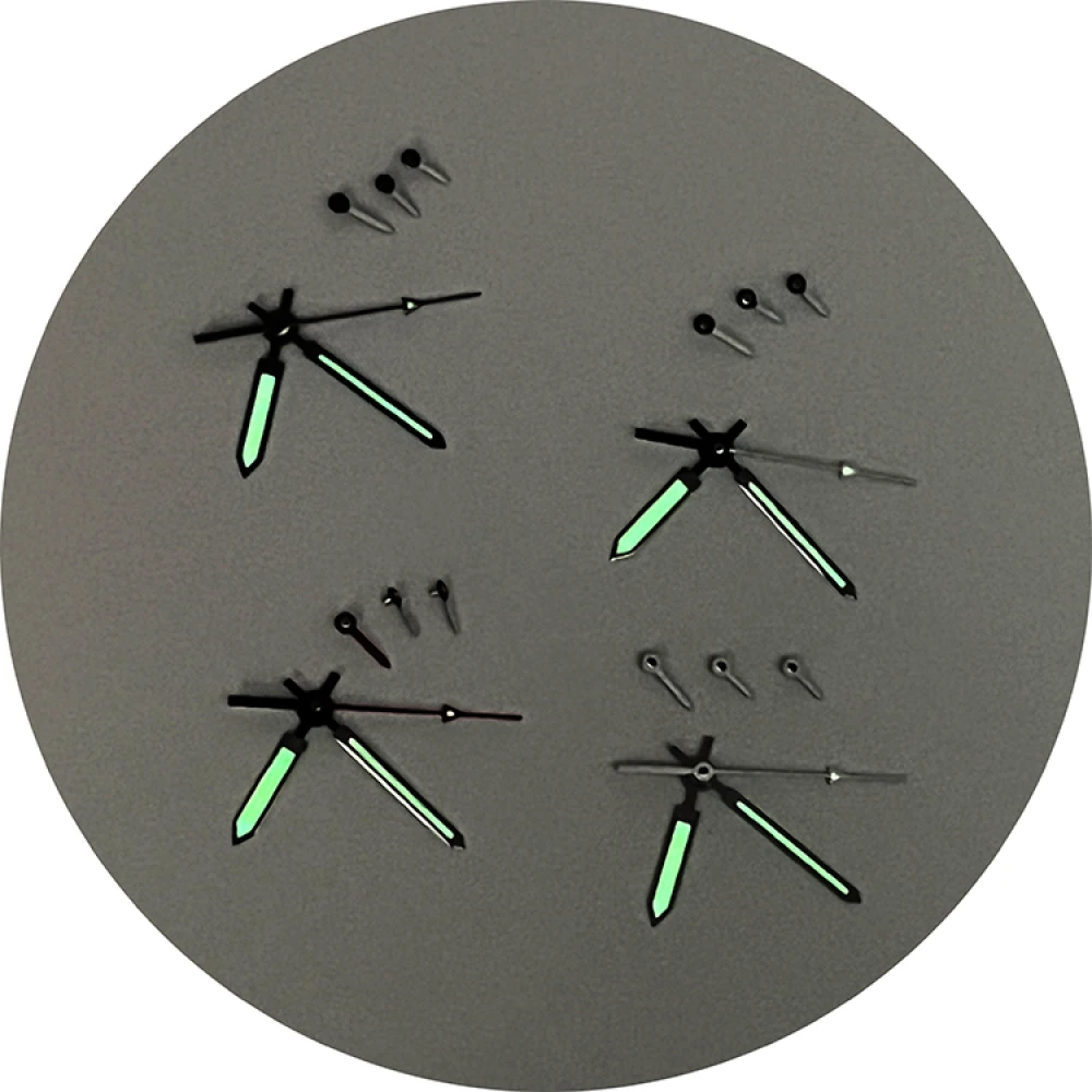 NH35 Hands Green Luminous Hands Needles for NH35 NH36 4R35 4R36 Movement Watch Modification Accessories