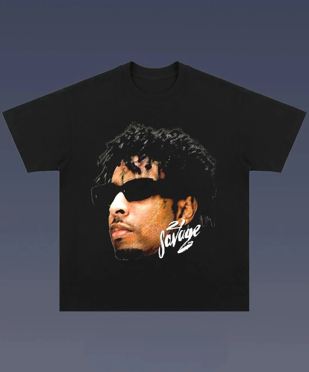 

SAVAGE 1.7 BIG FACE Уличная мода Тенденция с графическим принтом Летние элитные брендовые хлопковые мужские и женские футболки с короткими рукавами