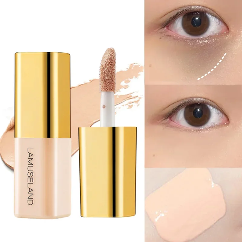 Mini Oil Control Matte Liquid Concealer Moisturize Full Coverage Invisible Pores Dark Circles Freckle Foundation Makeup Cosmetic