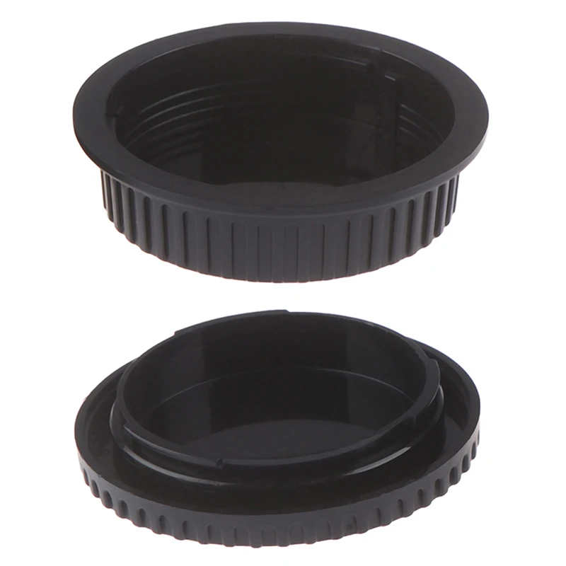 1Set Rear Lens Cap & Camera Body Cap, Fit EOS EF EF-S SLR Cameras