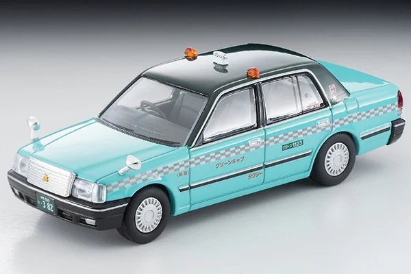 Tomytec 1:64 TLV N219 A/B/C/D Sedan Taxi Edição Limitada Simulação Alloy Static Car Model Toy Presente