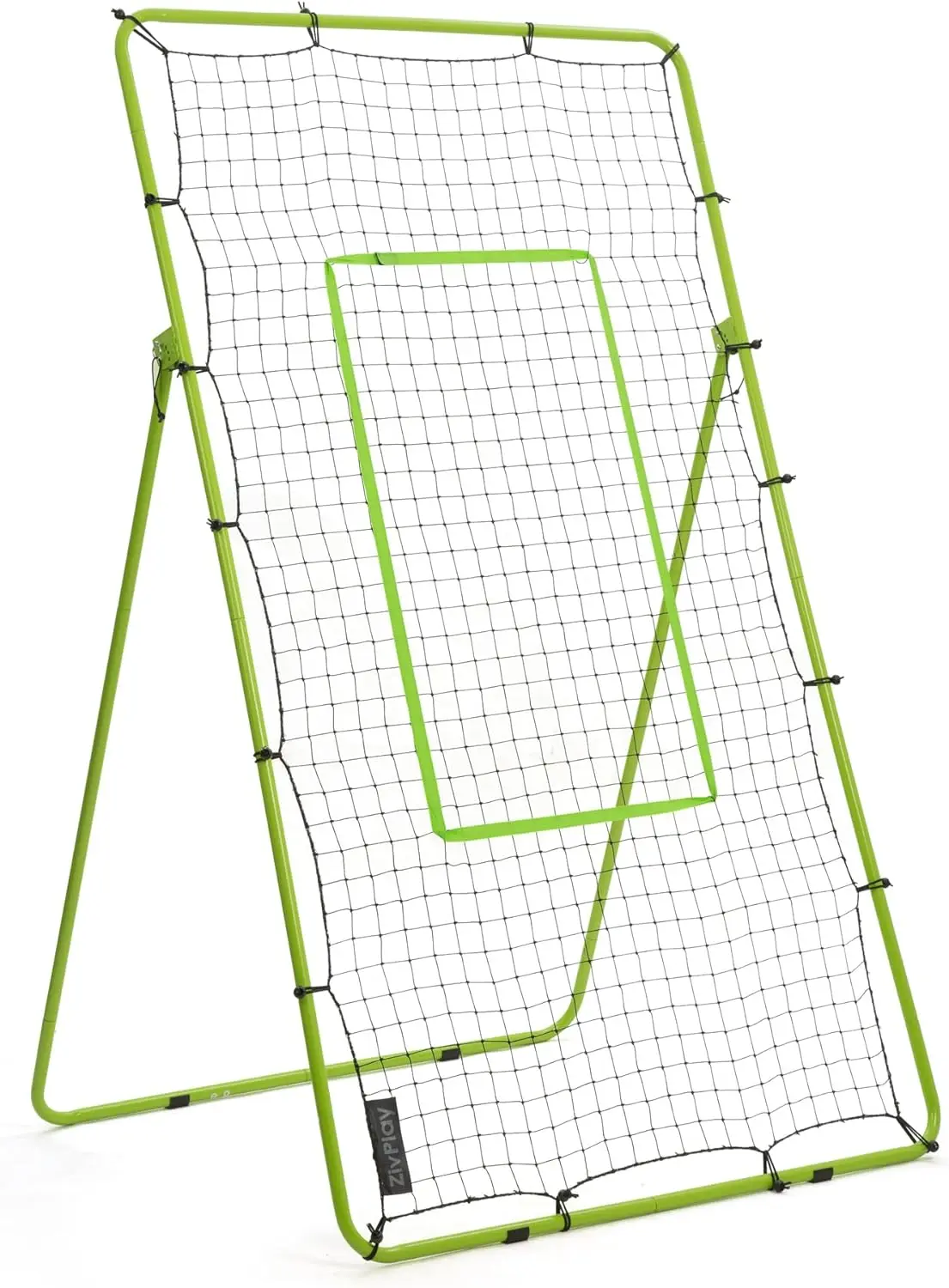 4x7ft  Volleyball Rebounder Net Volleyball Bounce Back Net with 5 Rebound Angles  Target and Bungee Cords