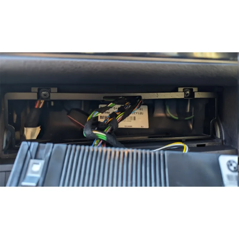 Air Conditioner Control Panel Bracket For BMW 3 Series E46 HVAC Car Center Console Adapter Frame For Apple Carplay/Android Auto