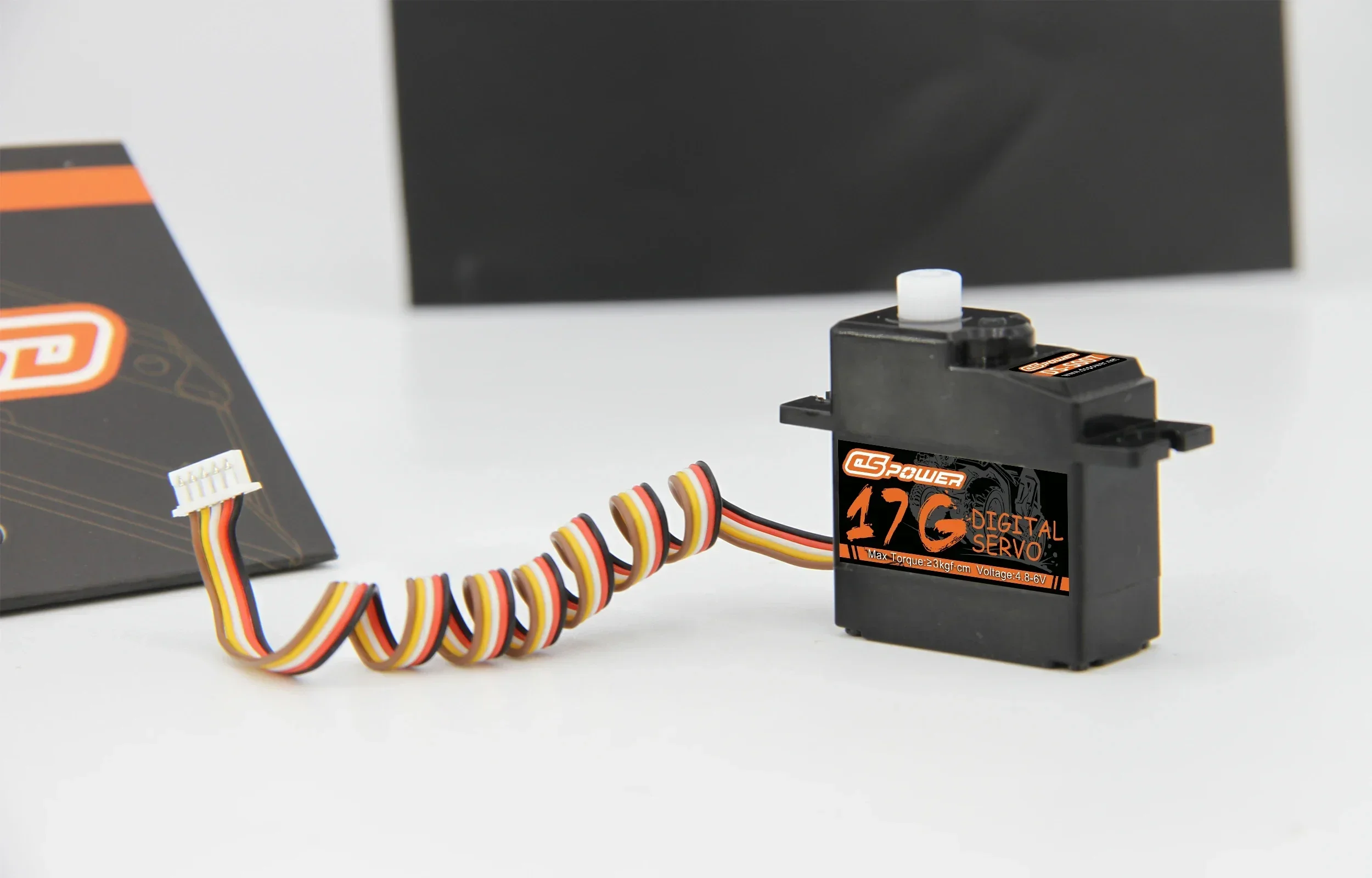 DSPOWER 17G/21G Mikro-Digital-Wasserdichtes Servo mit Kunststoff-/Metallgetriebe für 1/16 1/18 RC Mini Auto LKW Boot Roboter Modell Upgrade-Teile – Detail 19