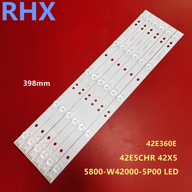 

Для ТВ SKYWORTH 42X5 42E5ERSHR 42E360E 42E361W 5800-W42000-0P00 5 светодиодов 398 мм 100% Новинка
