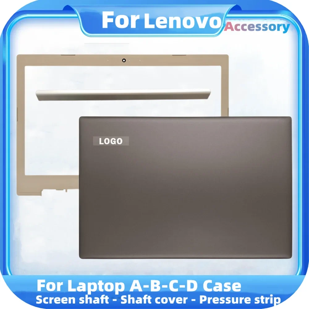 

Новая задняя крышка ЖК-дисплея для Lenovo ideapad 520-15 520-15IKB, передняя панель/петля для ноутбука 5CB0N98519 5B30N98516, коричневая