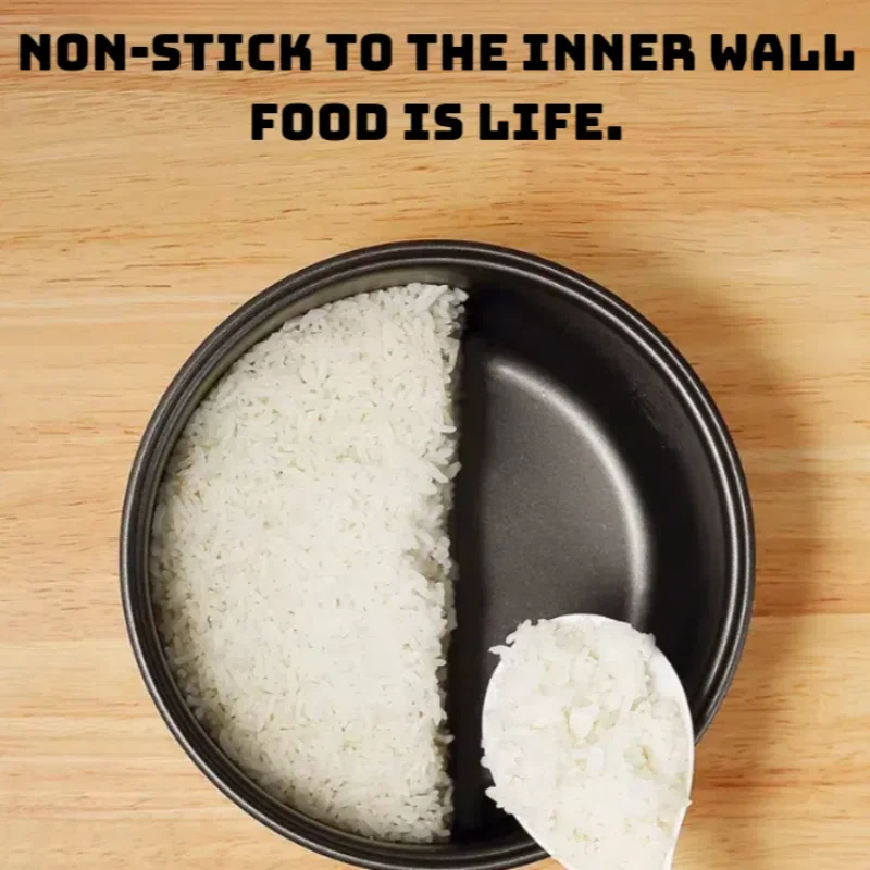 Rice cooker, smart rice cooker, 2.5L smart low-sugar rice cooker for home use, separate sugar for healthy diet, 24-hour reservat